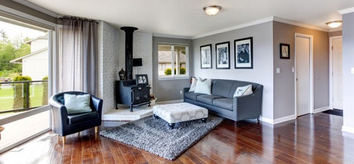 Hardwood shop floor rugs